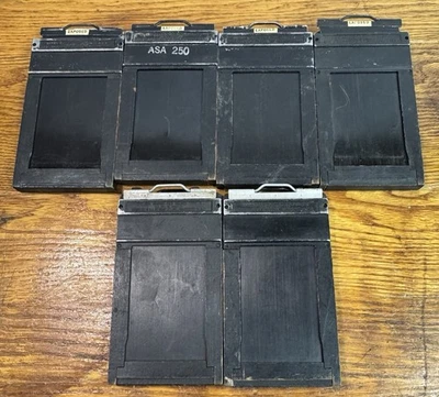 Vintage Graflex (Set Of 6) 2.25”x 3.25” Type 5 Film Holders - Image 1 of 4