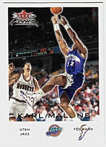 2000-01 FLEER FOCUS #162 KARL MALONE Utah Jazz Basketball Card - Picture 1 of 1