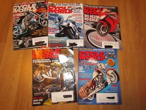 Cycle World Magazine 2007-09 Misc 5 count Magazine Lot - Picture 1 of 1