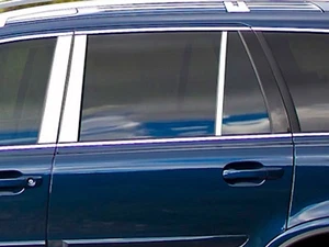 (FOR) 2007-2014 VOLVO XC90 * 6 Piece Stainless Steel Pillar Post Trim - Picture 1 of 1
