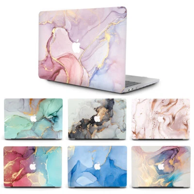 Marbled Hard Case Cover Skin for 2009-2025 Macbook Pro Air  13 14 15 16 - image 1 of 4