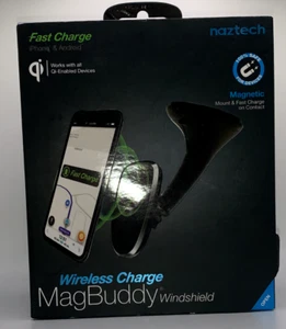 Naztech MagBuddy Wireless Charge Anywhere+ Cell Phone Holder Mount Device Mount - Picture 1 of 4