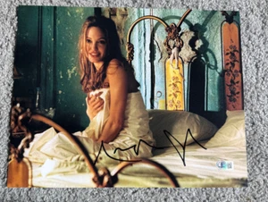 Foto firmada por Angelina Jolie automática 11x14 SEXY Sr. Sra Smith Beckett - Imagen 1 de 1