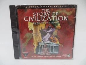 THE STORY OF CIVILIZATION by Will & Ariel Durant 1994 CD-ROM Windows 3.1 & DOS - - Picture 1 of 7