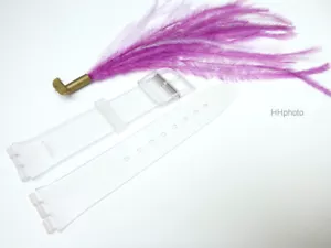 Swatch: Original-Skin-Armband " Plume Savante " (SFK114) New/Top-Rarität - Picture 1 of 1