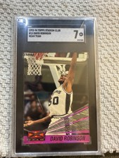 1993-94 Stadium Club Beam Team #13 David Robinson SGC 7 NM