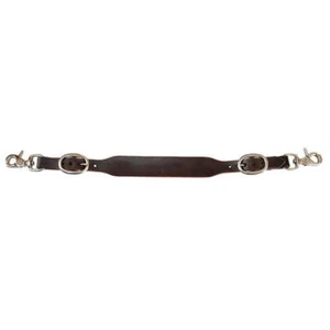 0009-0001 Circle Y Smooth Wither Strap - Walnut NEW - Picture 1 of 1