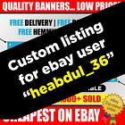 custom listing for ebay user 