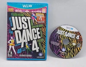 Just Dance 4 (Wii U, 2012) NO MANUAL - Picture 1 of 1