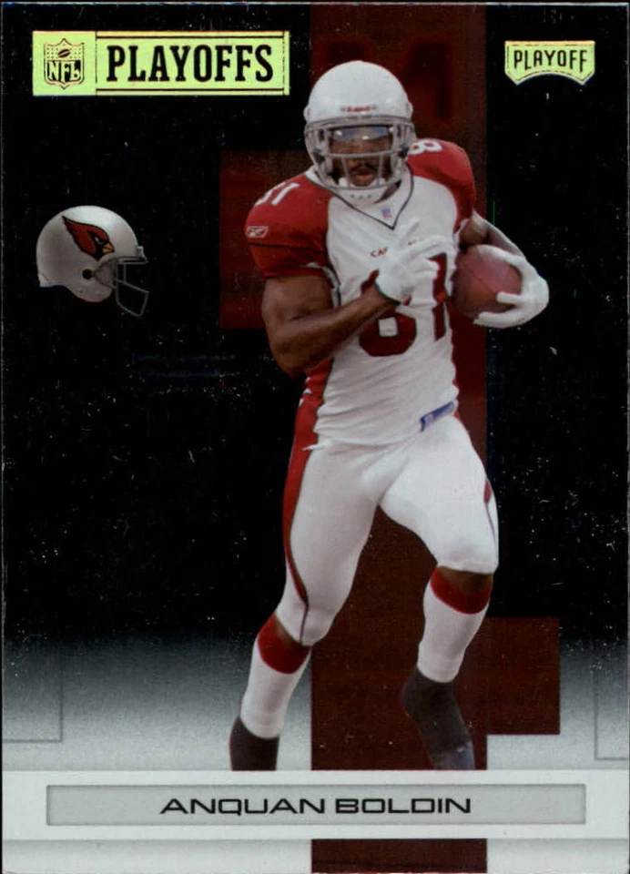 2007 Playoff NFL Playoffs Gold Metalized Football Card Pick - Image 1 of 1