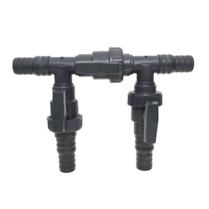 HAF® 3 Wege Solarweiche 4-teilig Bypass für Pool Pumpe Solar Heizung Wärmepumpe - Bild 1 von 7