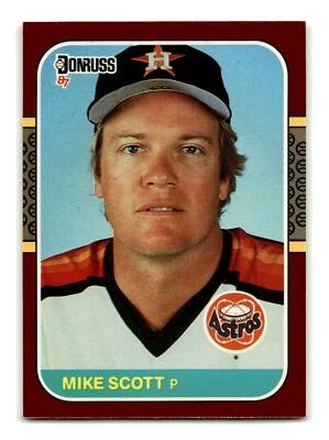 Mike Scott 1987 Donruss Opening Day #15 Houston Astros Mint - Image 1 of 2