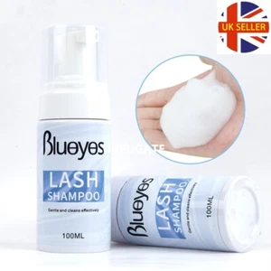 Eye Lash Shampoo Cleanser Oil Free Eyelash Extension Lash Foam 100ML UK - Picture 1 of 8