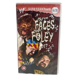 WWF WWE Three Faces Of Forley VHS Tape 1998