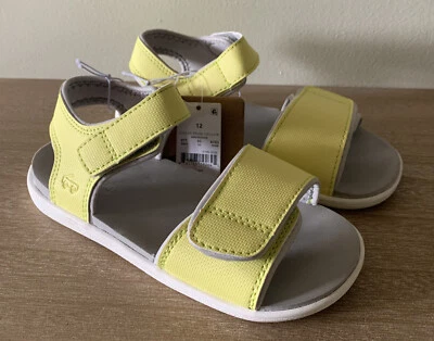 See Kai Run Logan Basics Toddler Girls Sandals Neon/Yellow Size 12 - Image 1 of 4