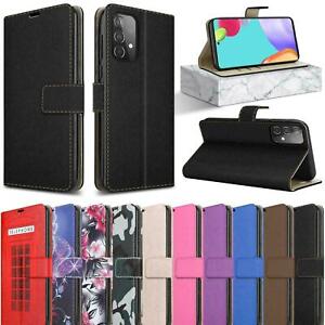 For Samsung Galaxy A52s 5G Wallet Case, Leather Magnetic Flip Stand Phone Cover
