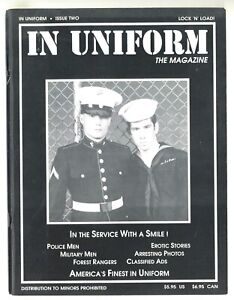 In Uniform #2 Jim Wigler 1994 Military 74p Teddy Bear Hunks Gay Magazine M26274