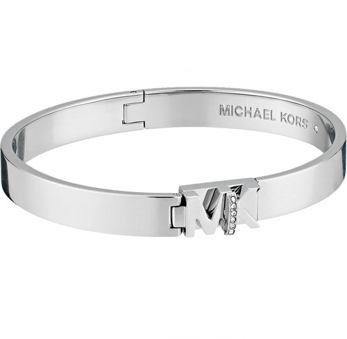 Bracciale Michael Kors MK Logo Argento Cristalli MKJ7698040