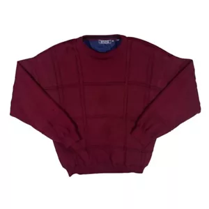 MAINE New England Acrylic Wool Knit Golf Lined Sweater Jumper XL - Picture 1 of 5