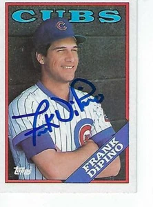 Topps 1988 firmado por Frank Dipino #211 - Chicago Cubs - Imagen 1 de 1