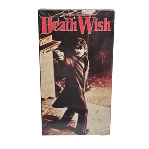 Death Wish VHS Tape Sealed 1990 Paramount Charles Bronson - Picture 1 of 6