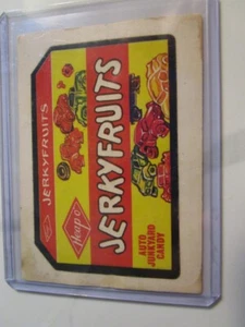 Jerkyfruits Jerky Fruits - Topps Wacky Packages card - Picture 1 of 1