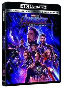 Marvel Avengers Endgame 4k Ultra Hd + Bluray Blu-ray Originale Film Da Collezion - Imagen 1 de 1