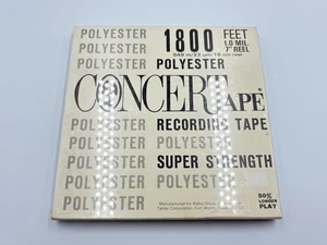 Realistic Concertape 1800' x 1/4" Reel to Reel Tonband Cat No 44-1018 NEU - Bild 1 von 6