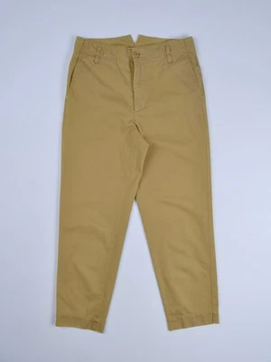 Pantalones chinos regulares de algodón arena caqui GOLDEN GOOSE para hombre talla S hechos en Italia Foto 1 de 4