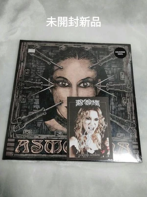 Asmodina Records Angela Gossow Signed Postcard Vinyl Record Arch Enemy - Image 1 of 3
