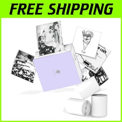 Mini Thermal Sticker Printer - Instant Print for Study Notes - Image 1 of 4