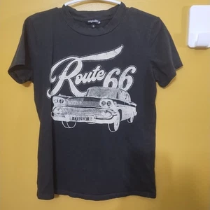 T-shirt Originality manica corta Route 66 cotone leggero grafica S - Foto 1 di 5
