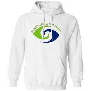 Sudadera con capucha clásica Portland Storm | Equipo de fútbol americano de la WFL - Imagen 1 de 10