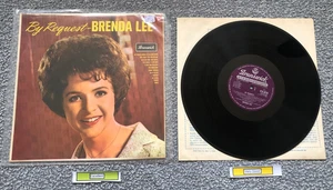 BRENDA LEE LP - BY REQUEST - 12" VINYL LP - EX/VG Condition - Foto 1 di 5