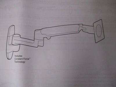 Ergotron LX LCD Arm für Wandmontage Monitorarm 45-243-026 bis 34 Zoll- - Bild 1 von 4