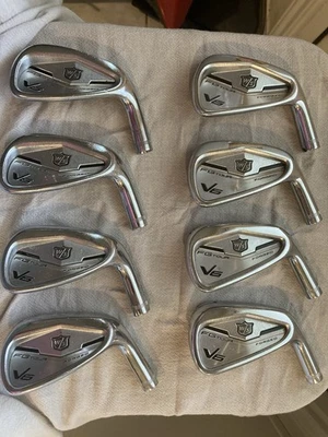 Wilson FG Tour V6 Forged Irons 4-GW Heads - Image 1 of 2