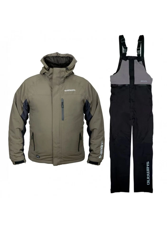 Traje de lluvia Shimano Wear 20.000 mm impermeable transpirable chaqueta de pesca baberos - Imagen 1 de 3
