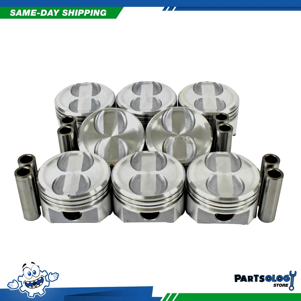 DNJ P3109 horas Juego completo de pistones para 87-95 Buick Cadillac Brougham 5,0 L OHV Foto 1 de 1