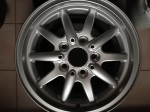 1  neue Alufelge 7x15 ET47 BMW +1x 205 65 15 94V Sommerreifen 2018 Continental - Bild 1 von 4