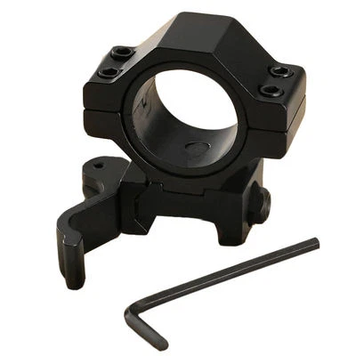 Tactical Quick Detach Lever Lock Scope Mounts 25.4/30mm 1" Ring Adapter - Image 1 of 4