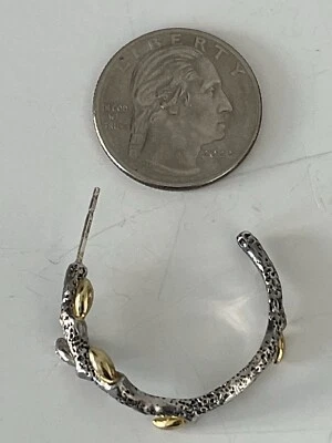 Pendiente Stephen Dweck (1) Solo 18kt 925 Diamante Esterlina Fortuna Rama Rama. Foto 1 de 3