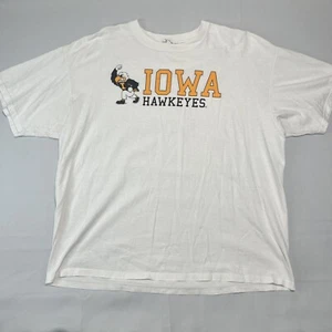 Y2K Iowa Hawkeyes Tee Gr. XXL / anvil blue bar tag - Bild 1 von 3