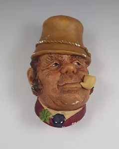 BOSSONS ENGLAND CHALKWARE PADDY, SECOND EDITION WALL PLAQUE, HEAD - Picture 1 of 5