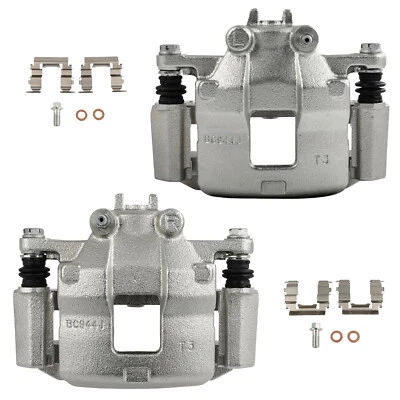 Par de pinzas de freno delanteras con soporte para 2007 08 09 10 11 12 2013 Suzuki SX4 Foto 1 de 4