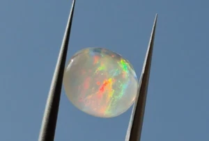 UNIQUE 1.70 CT TOP QUALITY CONTRALUZ VIVID FIRE OPAL GEM MINERAL COLLECTION - Picture 1 of 24