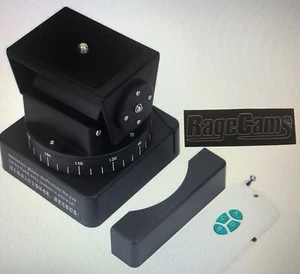 Motorized Pan Tilt Base+RF Wireless Remote Control Tripod For GoPro Hero 4-5-6-7 - Picture 1 of 4