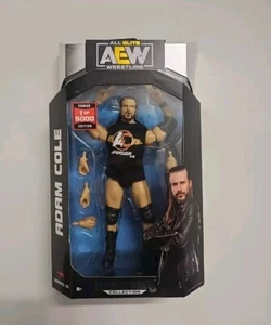 AEW JAZWARES UNMATCHED SERIES 10 80 CHASE EDITION ADAM COLE FIGURE WRESTLING - Picture 1 of 5
