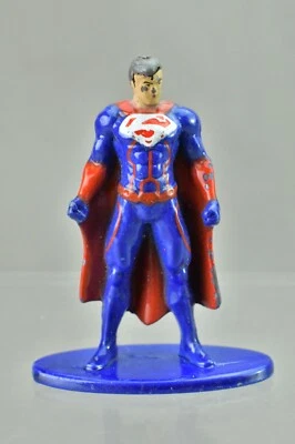 DC Nano Metalfigs Superman White S Diecast Jada WEAR - Image 1 of 2