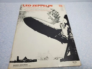 Vtg Led Zeppelin Play Along with the Record Song Book Sheet Music 1969 - Picture 1 of 4