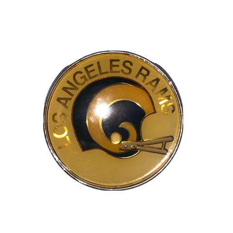 Silver Los Angeles Rams Belt Buckle - Vintage & collectibles | Color: Yellow Cover